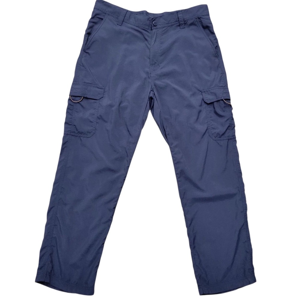 Northwest Territory Mens Cargo Pants 36x30 Blue Outdoor Hiking Travel B311